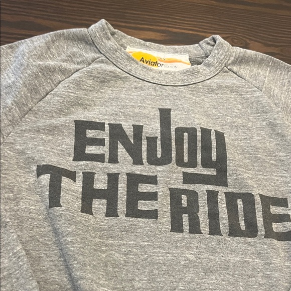 Aviator Nation Gray Crewneck Sweater - Picture 3 of 8